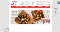 Desktop Screenshot of lecnik.net